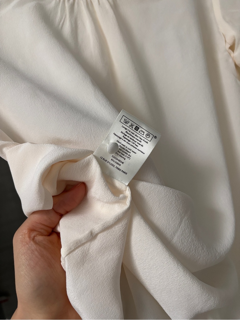 Sezane Chlo Ruffle Blouse - Picture 5 of 5